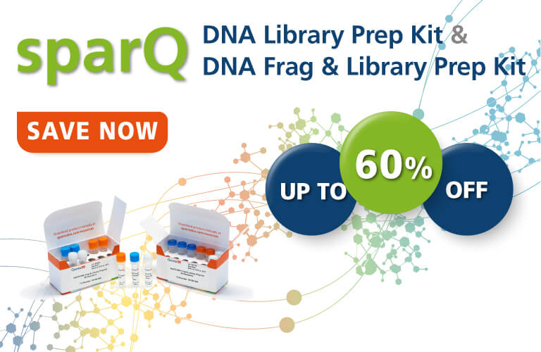 sparQ DNA Library Prep savings